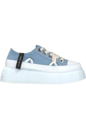INUIKII Femme, Chaussures, Bleu, Taille: 40 EU Baskets en Toile Bleue Matilda Bas