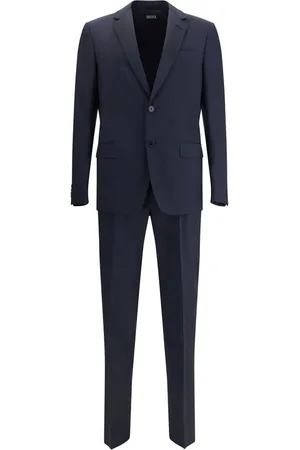 Ermenegildo Zegna Homme, Costumes, Noir, Taille: S Élégant costume de luxe