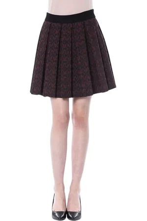 Byblos Femme, Jupes, Brun, Taille: 36 FR Jupe Tulipe Marron Coton Élégance