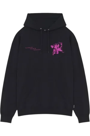 IUTER Homme, Sweatshirts et sweats à capuche, Noir, Taille: XL Sweat à capuche imprimé avec capuche ajustable