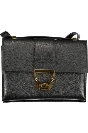 Coccinelle Femme, Sacs, Noir, Taille: ONE Size Sac à bandoulière noir pour femme avec fermeture éclair