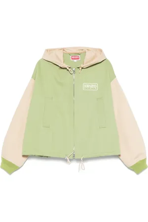 Kenzo Homme, Vestes, Vert, Taille: L Veste Avocat avec Fermeture Éclair et Toggle