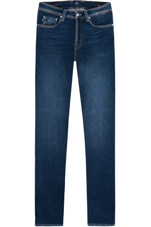 sartoria tramarossa Homme, Jeans, Bleu, Taille: W35 Jean et Pantalon en Coton Bleu