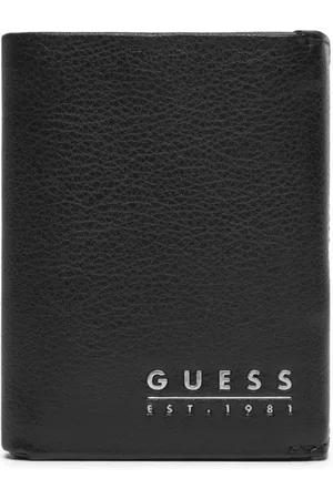 Guess Homme, Accessoires, Noir, Taille: ONE Size Portefeuille Noir