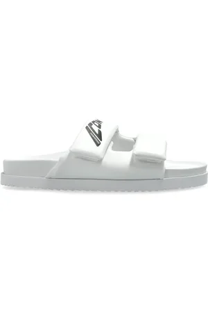 Dsquared2 Homme, Chaussures, Blanc, Taille: 42 EU Tongs imprimées