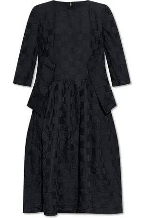 Comme des Garçons Femme, Robes, Noir, Taille: 40 FR Robe à carreaux