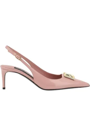 Dolce & Gabbana Femme, Chaussures, Rose, Taille: 36 1/2 EU Élégantes Escarpins Slingback à Talon Aiguille