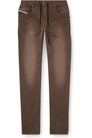 Diesel Homme, Jeans, Brun, Taille: W34 Pantalons Décontractés