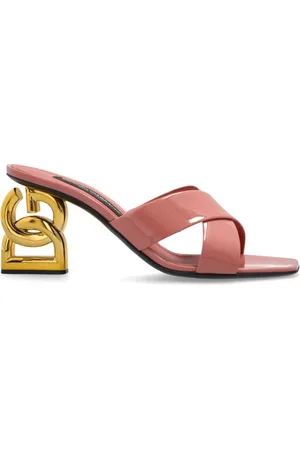 Dolce & Gabbana Femme, Chaussures, Rose, Taille: 36 1/2 EU Chaussons à talons