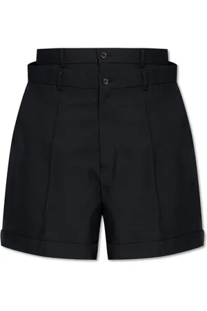 Comme des Garçons Femme, Shorts, Noir, Taille: 40 FR Shorts en laine