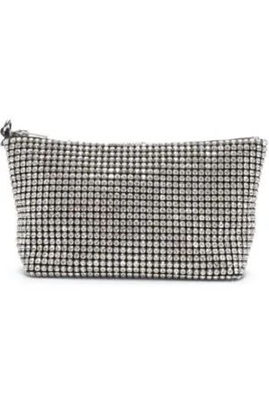 Alexander Wang Femme, Sacs, Blanc, Taille: ONE Size Sacs blancs ornés de cristaux avec bandoulière détachable
