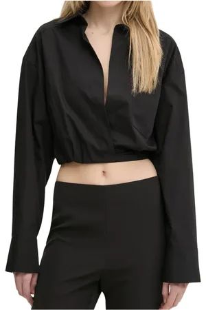 Moschino Femme, Blouses et Chemises, Noir, Taille: 40 FR Chemises noires pour hommes