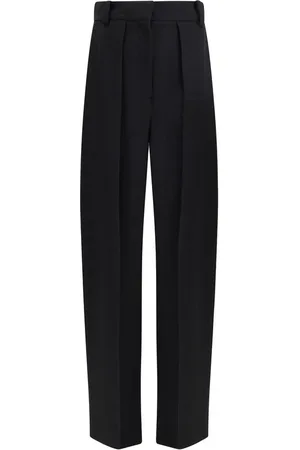 Khaite Femme, Pantalons, Noir, Taille: 38 FR Pantalon Élégant Maris