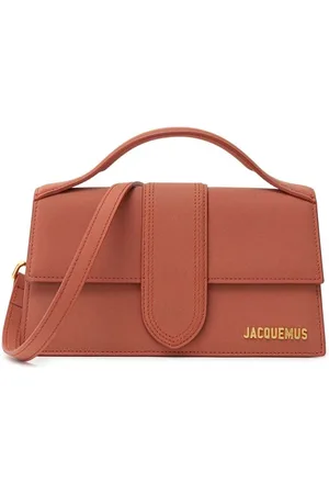 Jacquemus Femme, Sacs, Brun, Taille: ONE Size Sac à main en cuir rouge