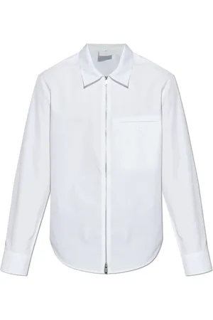 Courrèges Homme, Chemises, Blanc, Taille: L Chemise avec poche