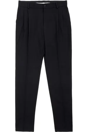 Dolce & Gabbana Homme, Pantalons, Noir, Taille: L Jean Slim Fit en Polyester Noir