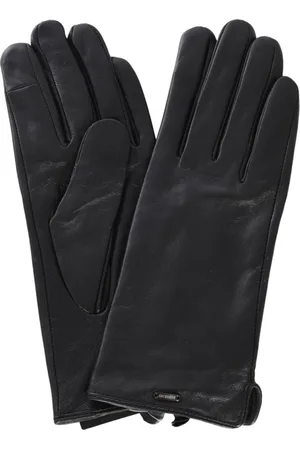 Redskins Unisex, Accessoires, Noir, Taille: L Gants en cuir Christie - Noir