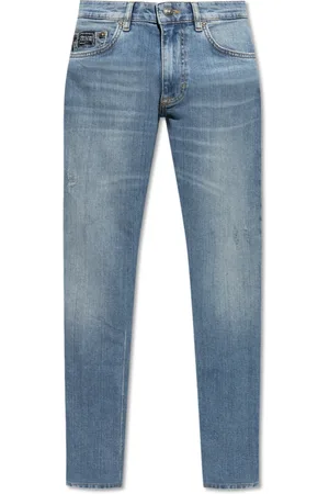 VERSACE Homme, Jeans, Bleu, Taille: W33 Slim fit jeans