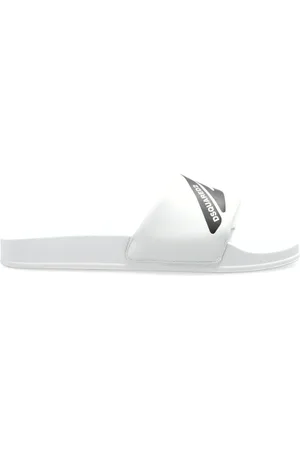 Dsquared2 Homme, Chaussures, Blanc, Taille: 39 EU Chaussons avec logo
