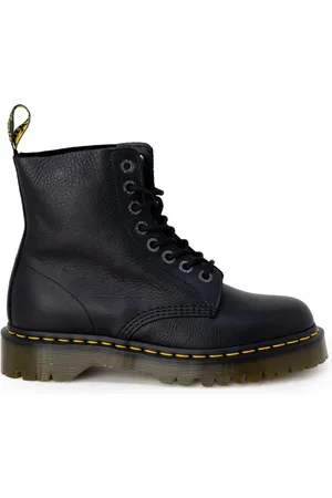 Dr. Martens Femme, Chaussures, Noir, Taille: 39 EU Bottes Noires à Lacets pour Femmes