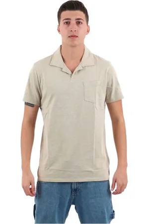 Guess Homme, Tops, , Taille: L Polo en Coton - Coupe Droite