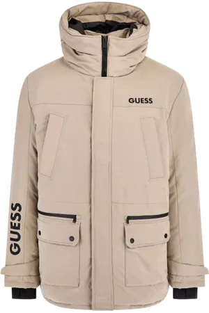 Guess Homme, Vestes, , Taille: L Veste d`hiver à capuche