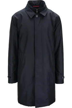 FAY Homme, Manteaux, Bleu, Taille: L Manteau Homme Bouton Fermeture Éclair