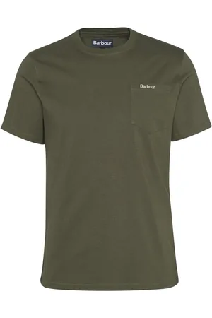 Barbour Homme, Tops, Vert, Taille: L T-shirts à manches courtes et Polos