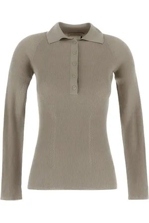 GENTRYPORTOFINO Femme, Tops, Brun, Taille: 34 FR Vêtements Femme