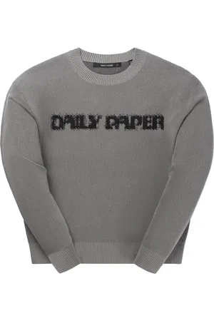 Daily paper Homme, Pulls, Gris, Taille: L Tricots en Coton et Pulls