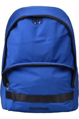 Tommy Hilfiger Homme, Sacs, Bleu, Taille: ONE Size Sac à dos en polyester avec fermeture éclair