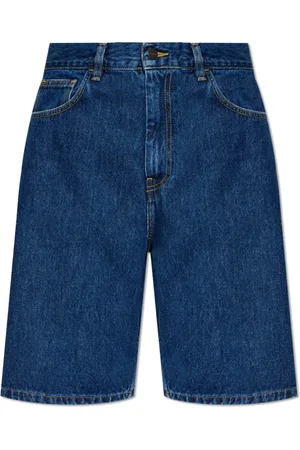 Carhartt Femme, Shorts, Bleu, Taille: 42 FR Shorts en denim