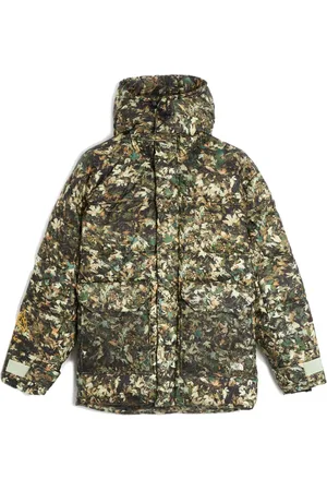The North Face Homme, Vestes, Multicolore, Taille: M Veste matelassée à imprimé camouflage