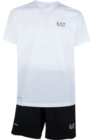 EA7 Homme, Sport, Blanc, Taille: XL Portefeuilles Élégants pour Hommes et Femmes