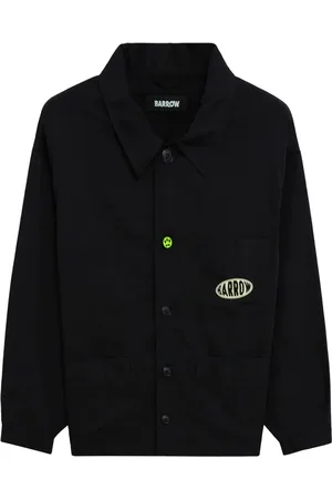 BARROW Homme, Chemises, Noir, Taille: L Chemise noire à boutons