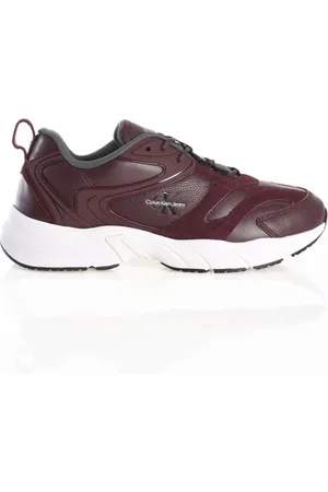 Calvin Klein Homme, Chaussures, Brun, Taille: 45 EU Baskets en cuir