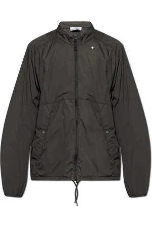 Stone Island Homme, Vestes, Noir, Taille: M Veste à col montant