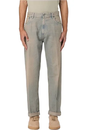 Dondup Homme, Jeans, Bleu, Taille: W29 Jean Denim Large avec Stretch