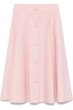Moschino Femme, Jupes, Rose, Taille: 38 FR Jupe rose A-line avec poches