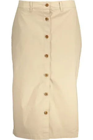 GANT Femme, Jupes, , Taille: 36 FR Jupe Longuette avec Boutons et Poches