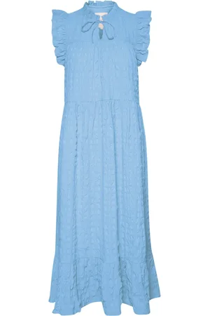 Part Two Femme, Robes, Bleu, Taille: 42 FR Maxi Robes