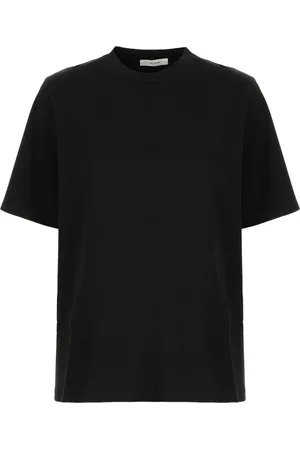 The Row Femme, Tops, Noir, Taille: 38 FR T-shirt Décontracté en Coton