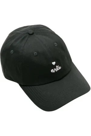 Arte Antwerp Homme, Accessoires, Noir, Taille: ONE Size Casquette avec Logo Coeur Brodé