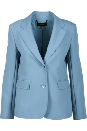 Max Mara Femme, Vestes, Bleu, Taille: 44 FR Veste