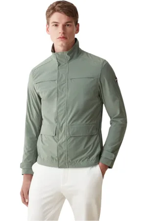 Colmar Homme, Vestes, Vert, Taille: XL Veste Verte en Tissu Stretch