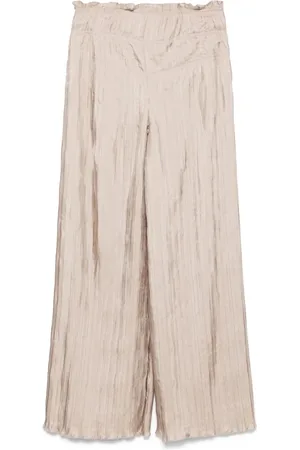 Alberta Ferretti Femme, Pantalons, , Taille: 38 FR Pantalon en soie pour femmes