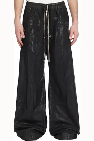 Rick Owens Homme, Pantalons, Noir, Taille: XS Pantalon Noir Geth Belas