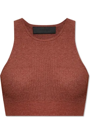 FEAR OF GOD Femme, Tops, Rose, Taille: 36 FR Haut côtelé