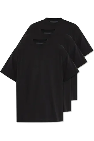 FEAR OF GOD Homme, Tops, Noir, Taille: S Lot de trois T-shirts