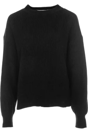 Closed Homme, Pulls, Noir, Taille: M Pull en laine mérinos avec manches raglan